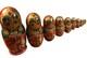 Vintage 11 Tall Russian Matryoshka Doll Set Of 10 Dolls 1993 Rare And Unique