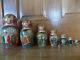 Vintage 7pc Russian Nesting Dolls Matryoshka Sergiev Posad Handpainted 7.5 2000