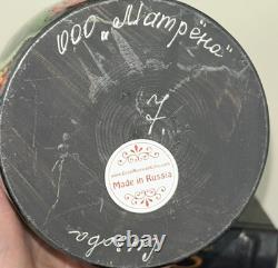 Vintage 8 Signed Folklore Samovar Tea Russian Handmade 7 Pce Nesting Doll