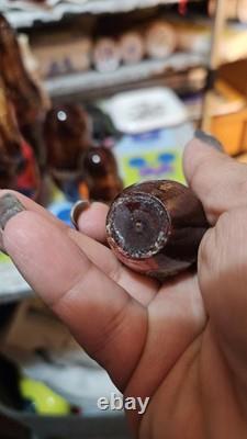 Vintage ARTISAN Signed Religious Russian Nesting Matryoshka 5 Wood Dolls