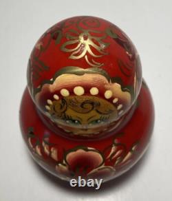 Vintage Ceprueb Nocag Hand Painted Signed Russian Nesting Doll 20 Piece Set Rare