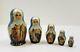 Vintage Debrekht Wood Nesting Dolls Made In Russia