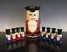 Vintage Hand Painted Russian Nesting Doll Matryoshka Doll Solider Set