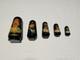 Vintage Handmade Nascar Dale Earnhardt The Intimidator Russian Nesting Dolls