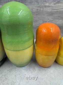 Vintage Howdy Doody Russian Nesting Dolls Set Of 5 Dolls -Rare HTF Ex Cond