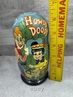 Vintage Howdy Doody Russian Nesting Dolls Set Of 5 Dolls -Rare HTF Ex Cond