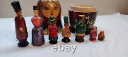 Vintage Nesting Dolls from Russia