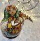 Vintage Russian Matryoshka Nesting Dolls Hand Painted Set Of 10 Folklore Family