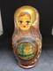 Vintage Russian Nesting Doll Handpainted Signed