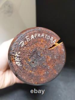 Vintage Russian Nesting Doll Handpainted Signed