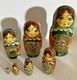 Vintage Russian Nesting Doll's Handmade Signed