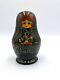 Vintage Russian Nesting Dolls 7 Pieces Hand Painted 1995 St. Petersburg 6 Tall