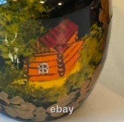 Vtg Carved Russian Nesting Dolls SERGIEV POSAFD Matryoshka FOLKTALE Moscow 1997