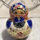 Vtg Russian Hand Painted Matryoshka 10 Pce Nesting Doll 7 Multi-color Signed