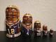 Washington Huskies Russian Dolls Hand Painted