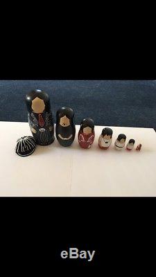 White Stripes Russian Nesting Dolls Jack Meg Third Man Records