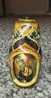 Wooden Matryoshka Our Lady Umilenie